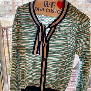 J.Crew Tie-neck Cardigan